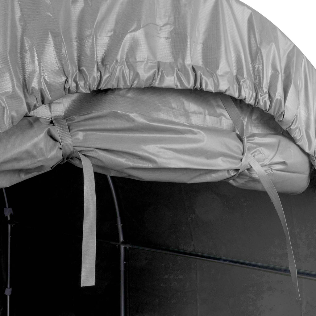 Fornorth Tenda garage 1,6x2,4 m, grigio chiaro