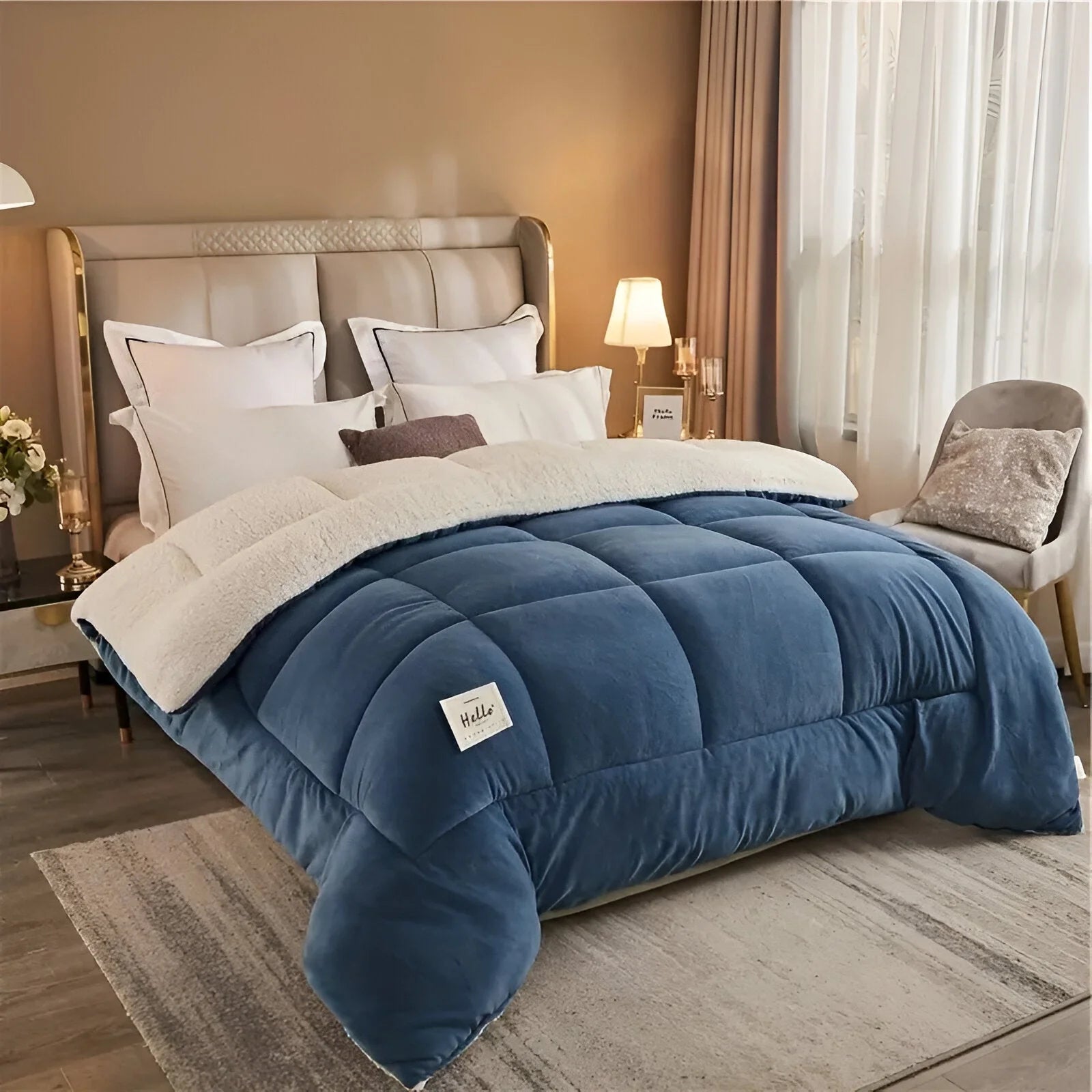 Soffice Coperta in Pile – Lussuosa Coperta per il Massimo Comfort e Accoglienza