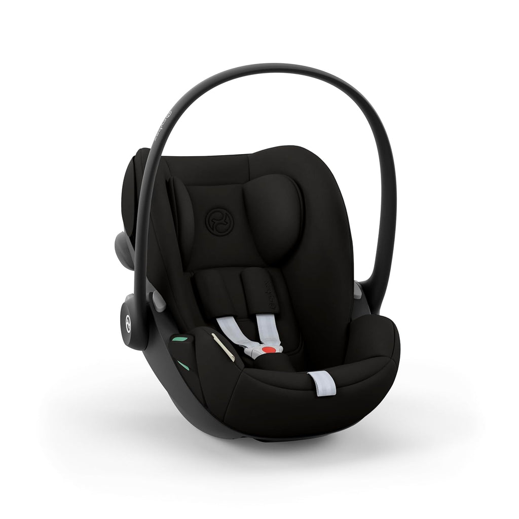 CYBEX Gold Seggiolino auto Cloud G i-Size Comfort, con riduttore per neonato, dalla nascita a circa 24 mesi, per bambini da 40 cm a 87 cm, max. 13 kg, Moon Black