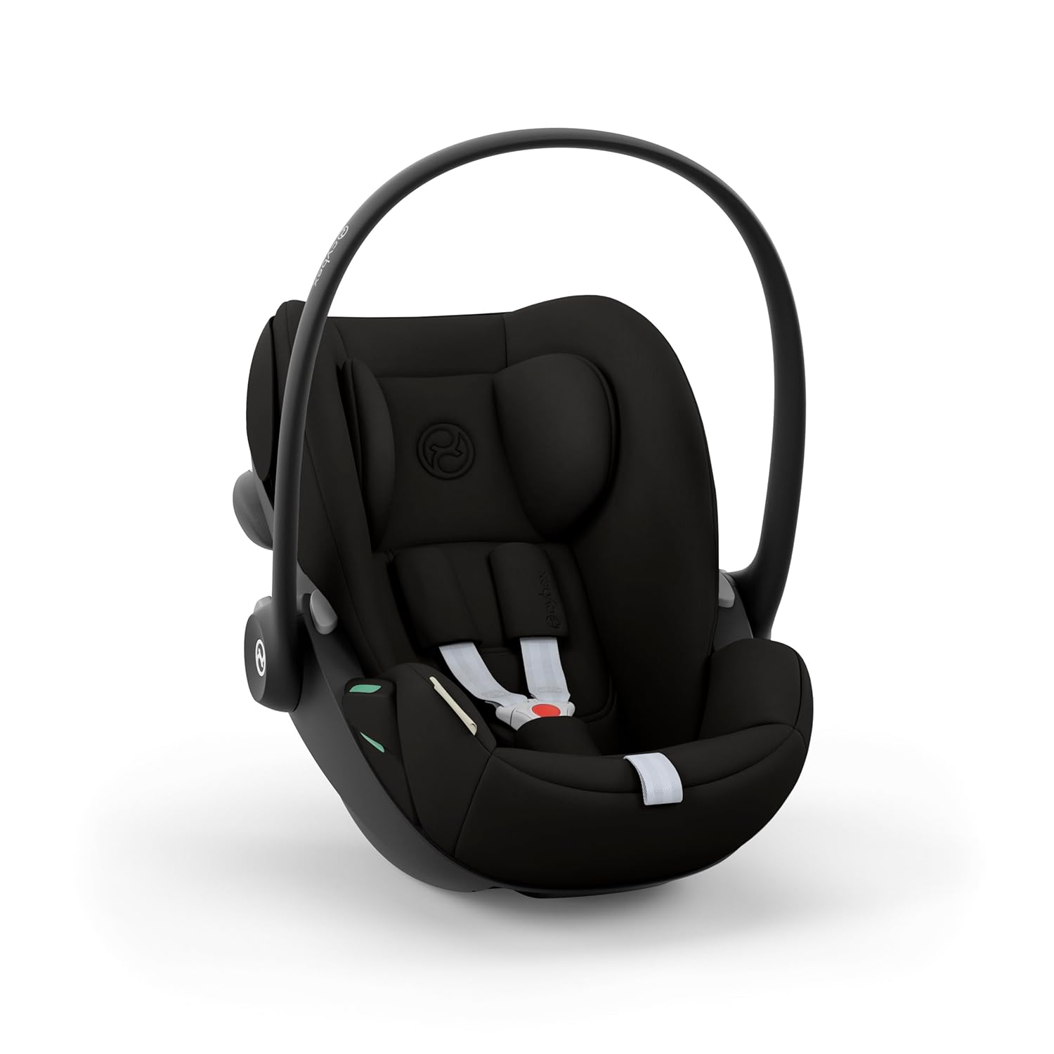 CYBEX Gold Seggiolino auto Cloud G i-Size Comfort, con riduttore per neonato, dalla nascita a circa 24 mesi, per bambini da 40 cm a 87 cm, max. 13 kg, Moon Black
