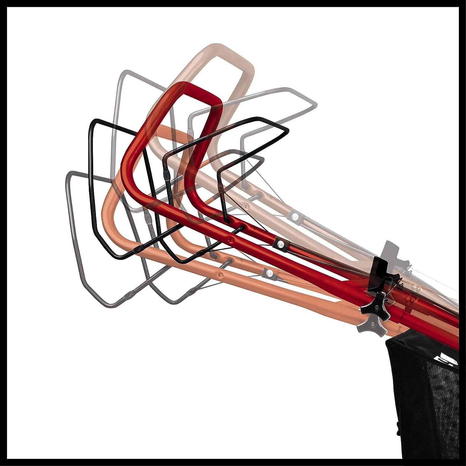 Einhell rasaerba a benzina GC-PM 46/5 S (2 kW, fino a 1.400 m², 1 cilindro, motore a 4 tempi, trazione posteriore disattivabile, regolazione centrale dell'altezza di taglio a 9 posizioni 25-80 mm)