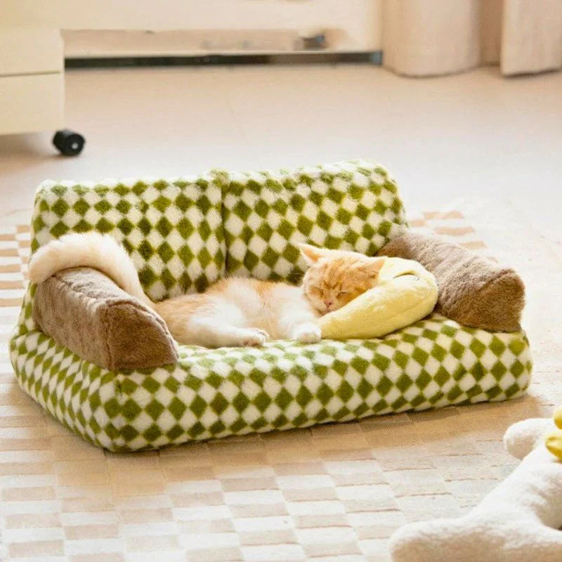 Divanetto per gatti HundeJoy – Comfort elegante per il tuo animale domestico