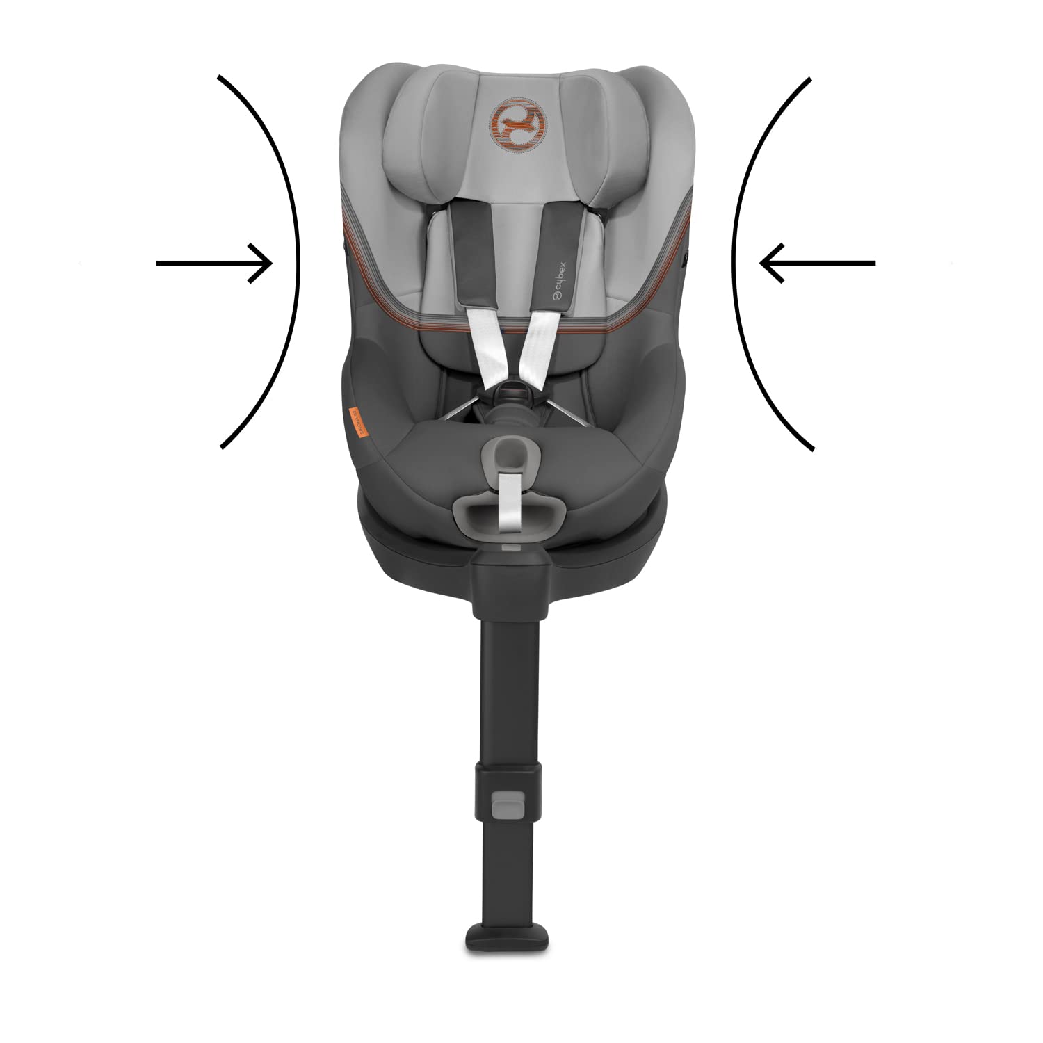 CYBEX Gold Kinder-Autositz Sirona S2 i-Size, Ab ca. 3 Monaten bis 4 Jahren, Max. 18 kg, SensorSafe kompatibel, Granite Black