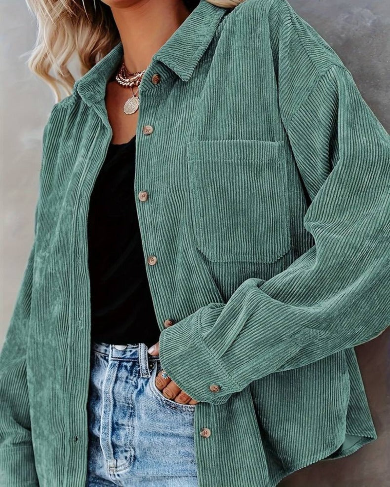 Lizzie - Vintage-Samthemd