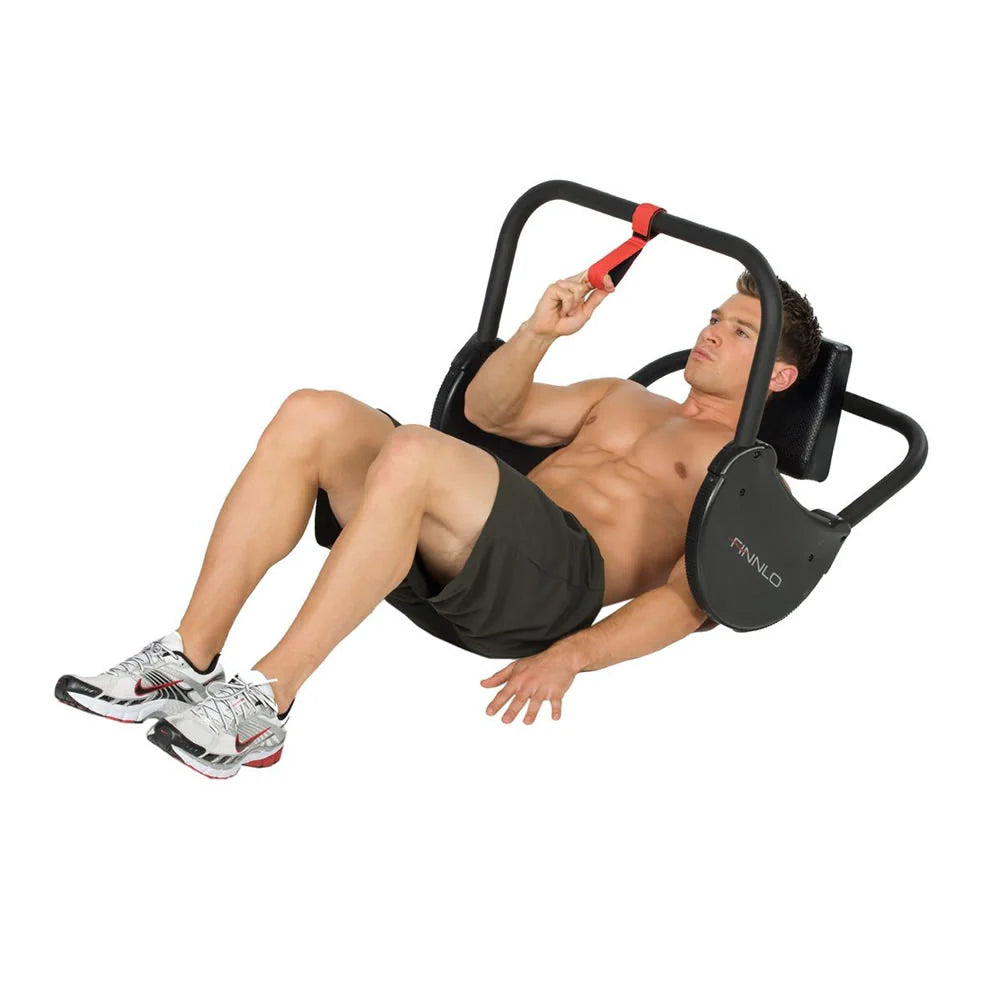 Hammer Panca per Addominali Ab Dominox con Power Belt