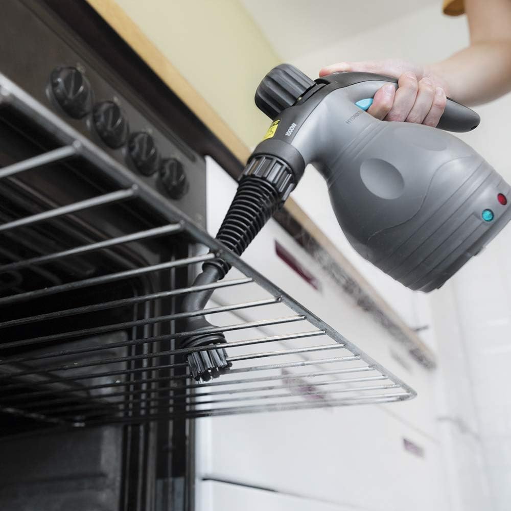 Cecotec Dampfreiniger HydroSteam 2030 Active, 2000 W, Tankvolumen 750 ml, 4 bar Druck, 35 g/min Dampfleistung, Aktionsradius bis zu 6 Meter, Inklusive 12 Zubehrteile