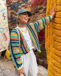 Cardigan boho da donna