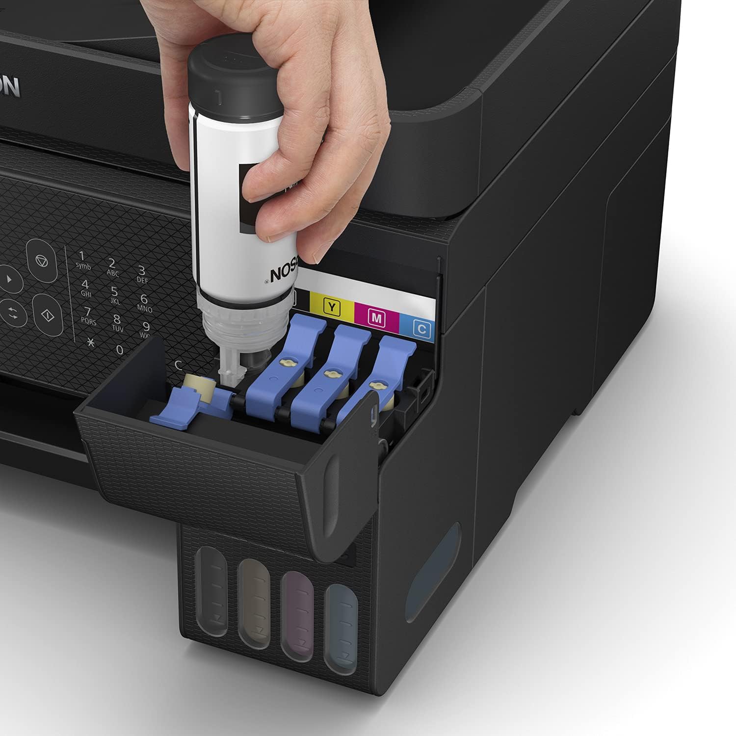Epson EcoTank ET-4800 Stampante multifunzione A4 con serbatoio di inchiostro e Wi-Fi, con inchiostro incluso per un massimo di 3 anni