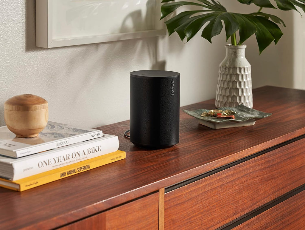 Sonos Era 100 | Smart Speaker con WLAN, Bluetooth, compatibile con Alexa - Nero