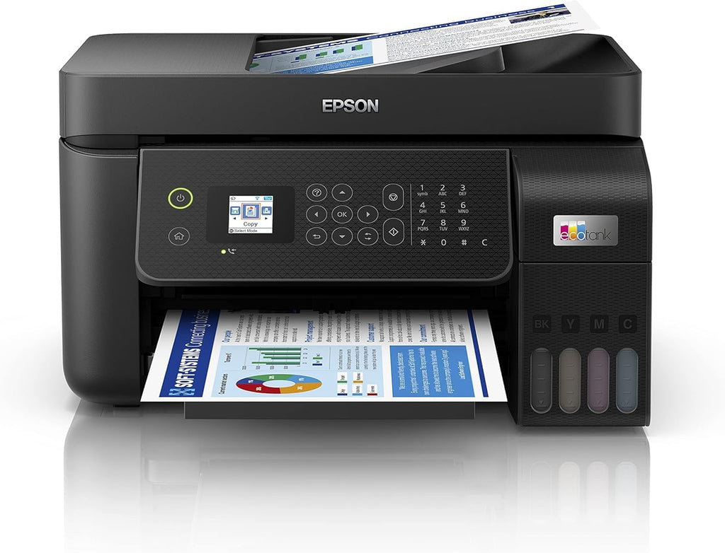 Epson EcoTank ET-4800 Stampante multifunzione A4 con serbatoio di inchiostro e Wi-Fi, con inchiostro incluso per un massimo di 3 anni