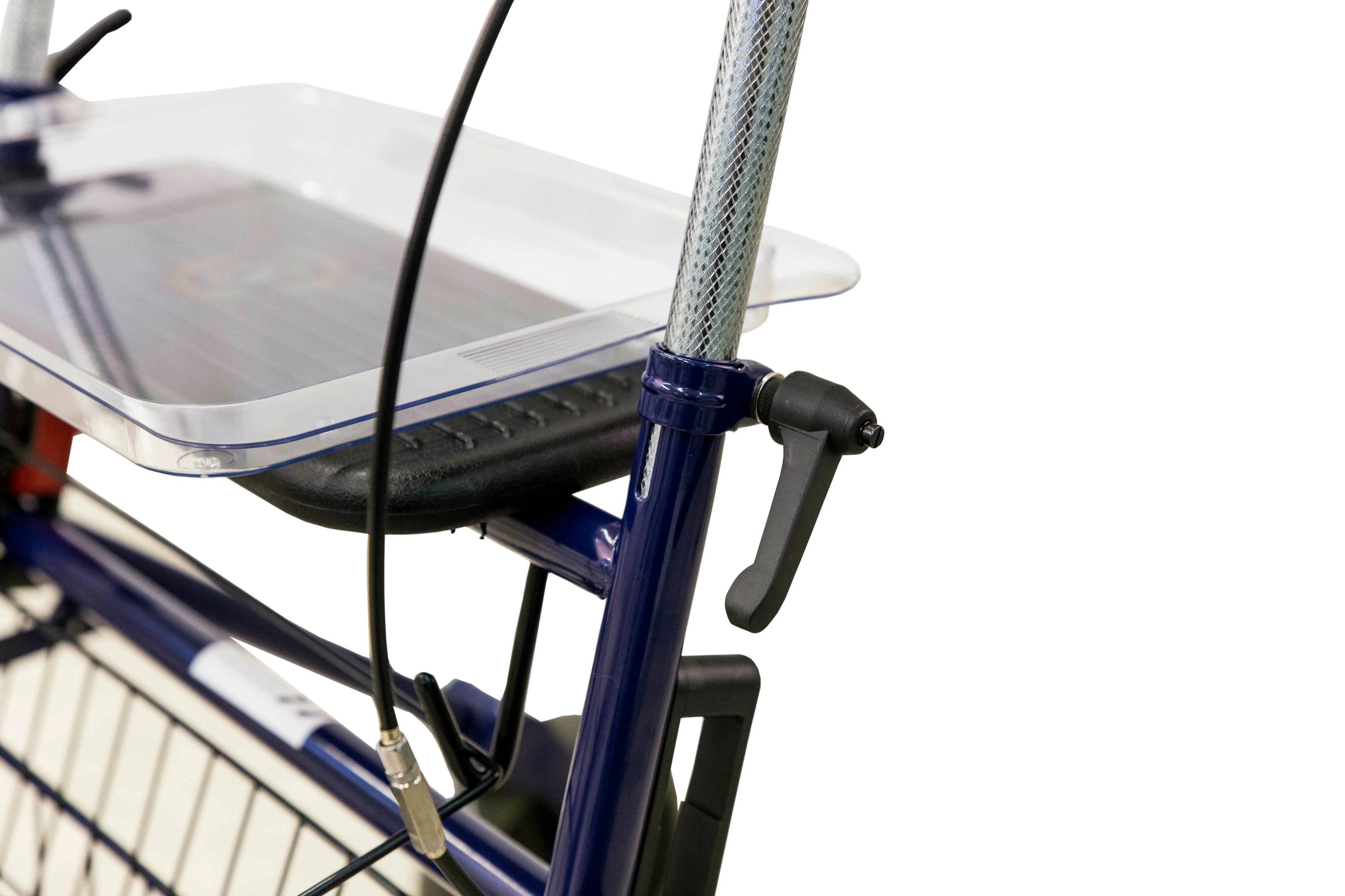 Arvo Rollator, für den Innen- und Auenbereich, Schwarz