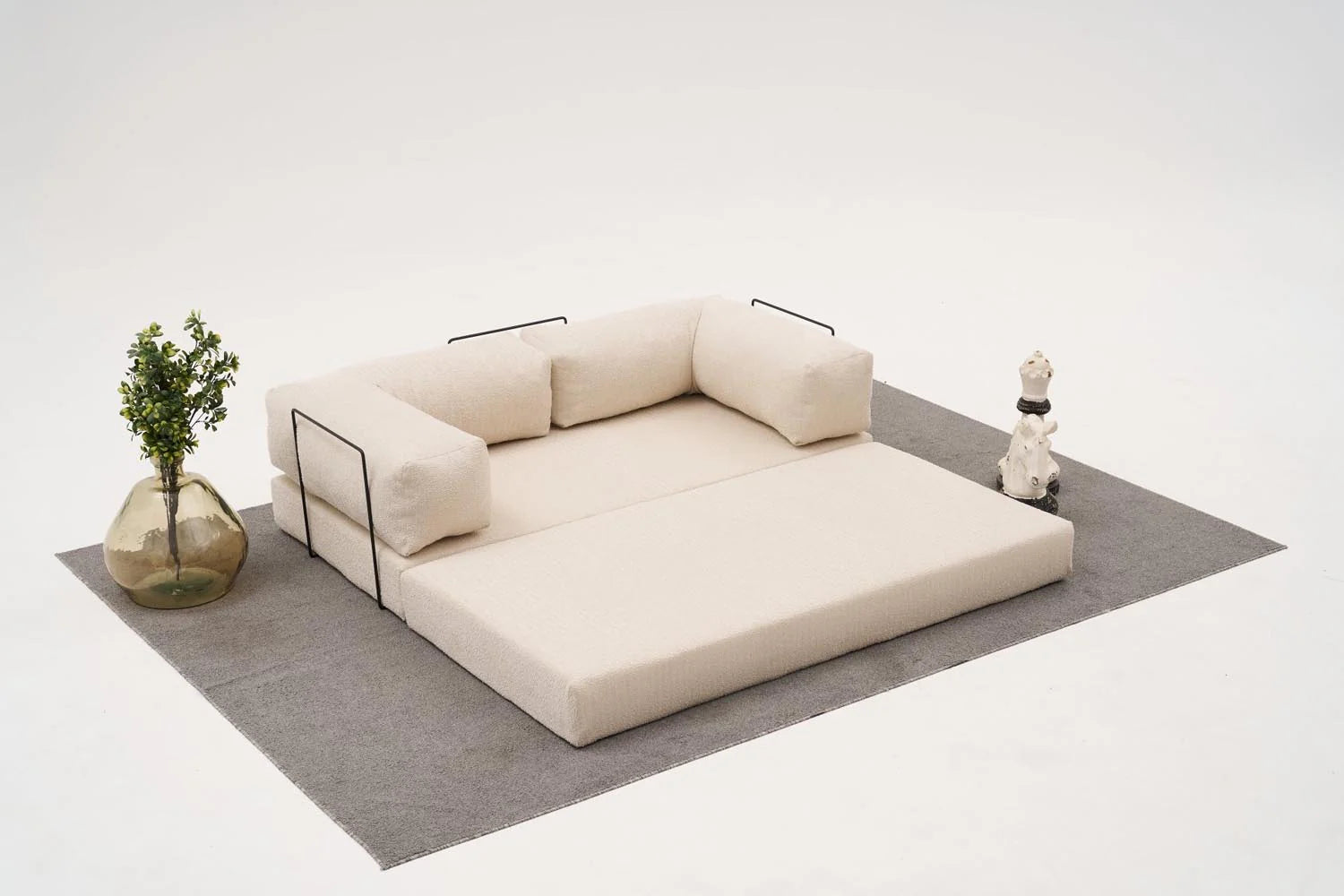 Divano 3 posti Comfort - Panna