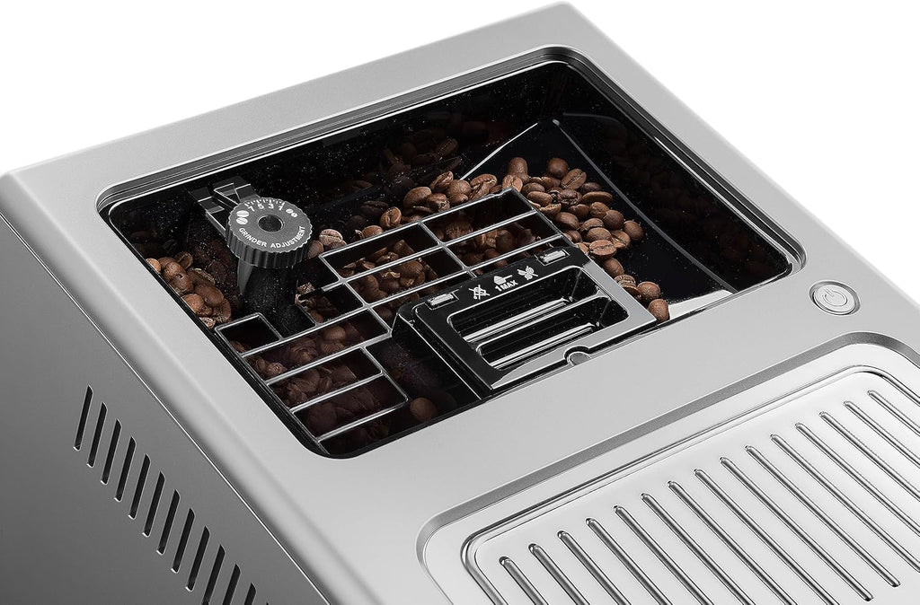 De'Longhi Eletta Evo ECAM 46.860.B Macchina automatica per caffè con sistema LatteCrema per il latte, cappuccino ed espresso con un solo tocco, display LCD e pulsanti a sfioramento, colore nero