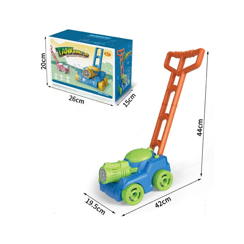 Bubble Mower - Zauberhafter Seifenblasenspa - Spielzeug-Rasenmher
