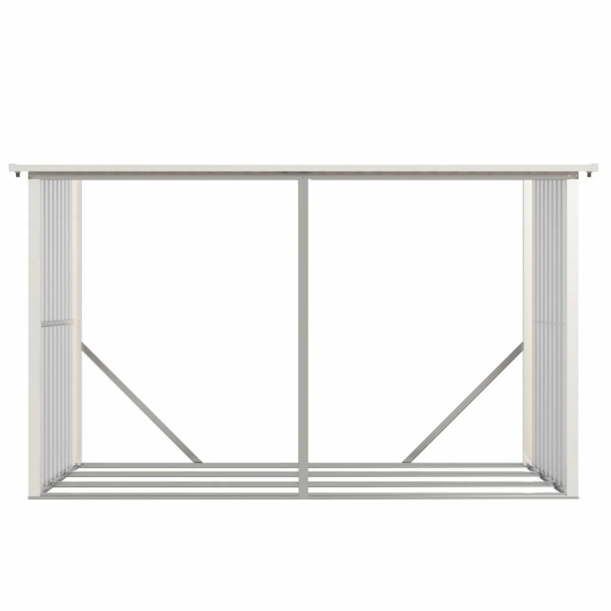 Produktname zur bersetzung: Fornorth Kaminholzregal 302x119x190cm (3.60m2)