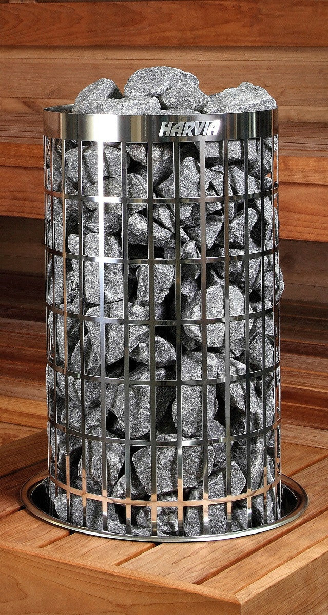 Harvia Saunaofen elektrisch Cilindro PC70, 6,8kW, 6-10m, feste Regelung