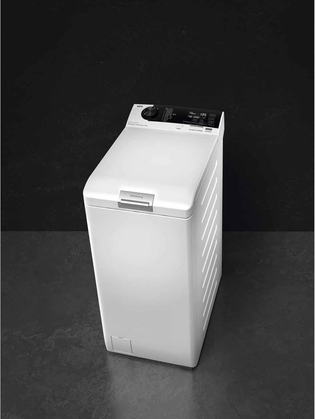 AEG LTR7A71370 Lavatrice Carica dall'alto / Serie 7000 con ProSteam / ProSteam - Funzione Refresh / 7,0 kg / Silenziosa / Controllo automatico del carico / Funzione Aggiungi indumento / Stop Acqua / 1300 giri/min