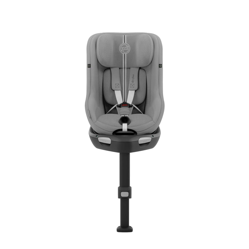Seggiolino auto CYBEX Gold Sirona Gi i-Size Plus con base, Da 3 mesi a 4 anni circa (Dalla nascita con inserto per neonati), Max. 20 kg, 61-105 cm (Da 40 cm con inserto per neonati), Stormy Blue