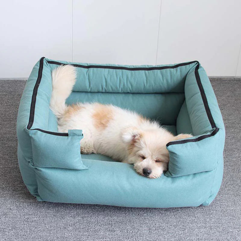 Letto di lusso per cani a doppia imbottitura – Comodo ed elegante