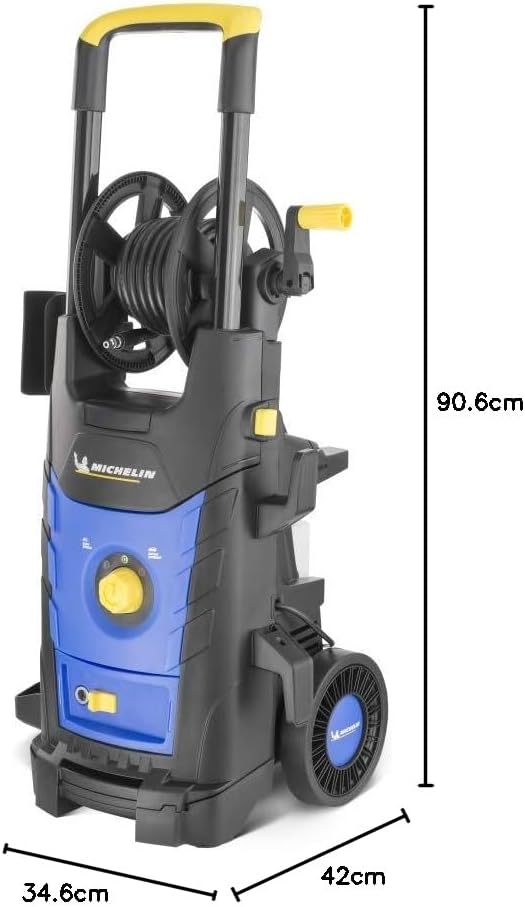 Idropulitrice Michelin MPX25EHDSP con sistema Double Speed (2500 W, 170 bar, 500 l/h)