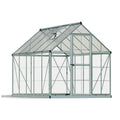 Serra Palram-Canopia Hybrid, 5,7m, 6x10, argento