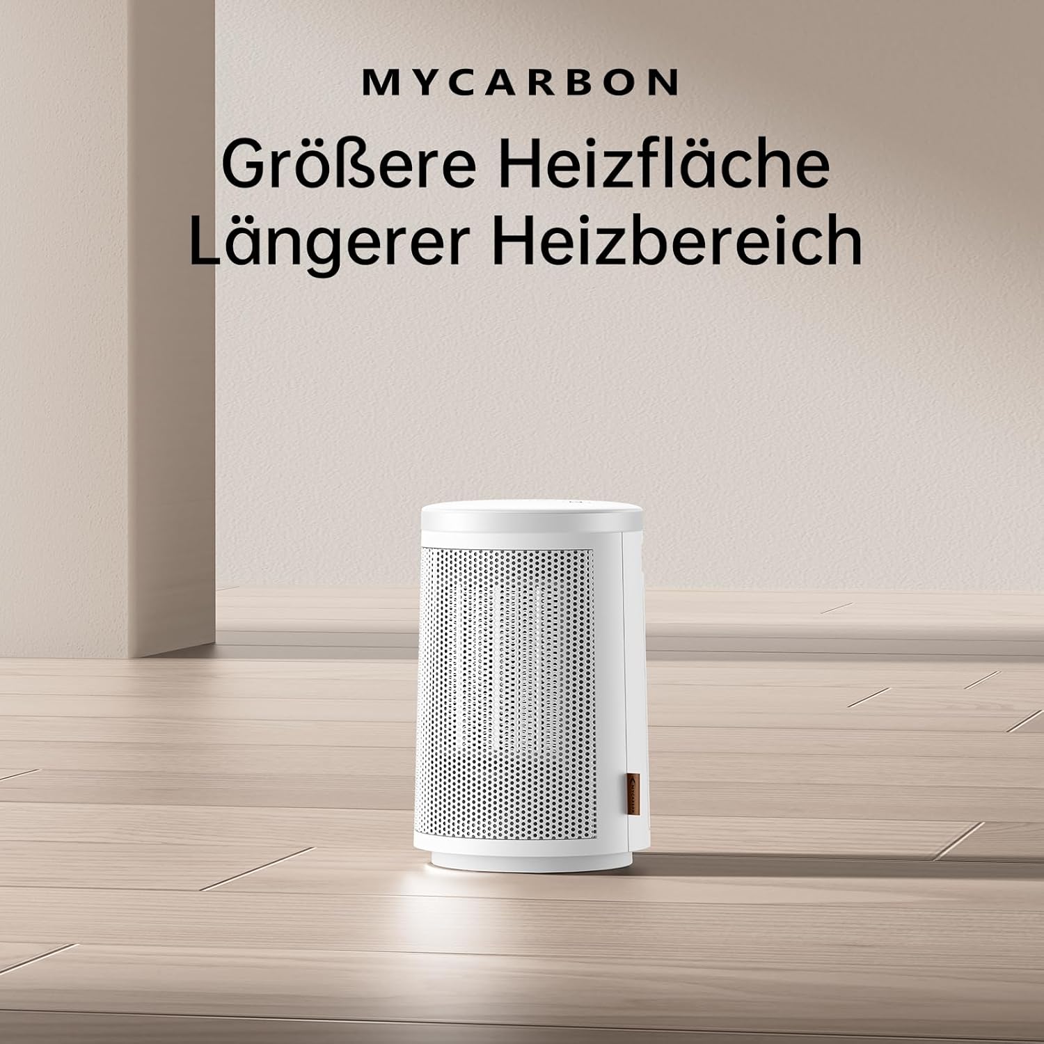 MYCARBON Stufetta Elettrica Bagno 900W/1500W Termoventilatore Basso Consumo Silenzioso con Termostato 8H Timer Oscillazione 60° Protezione Antiribaltamento e Surriscaldamento, Stufa Elettrica in Ceramica per Bagno Soggiorno