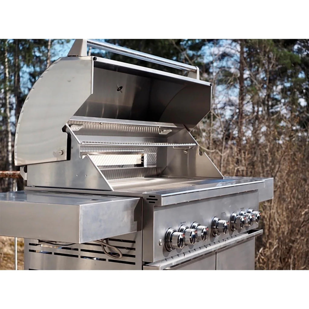 KOBE Barbecue a gas PROFESSIONAL 5+2, 176,7x69x128,5cm