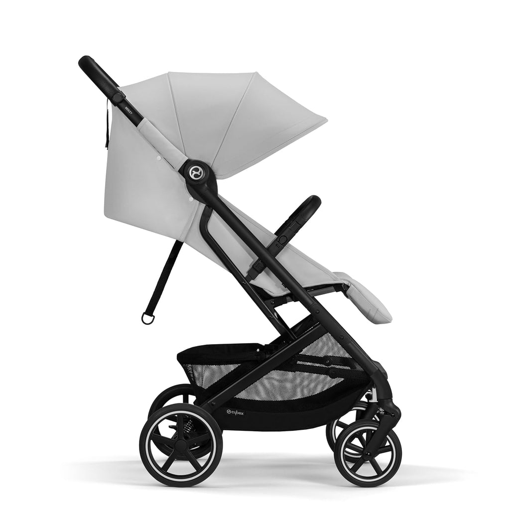 Cybex Gold Passeggino Beezy con imbracatura One-Pull, Dalla nascita fino a circa 4 anni (max. 22 kg), Compatto ed ergonomico, Almond Beige (Beige con telaio nero)