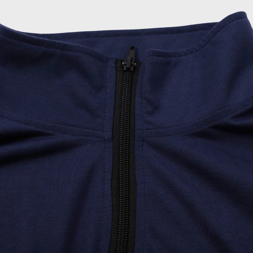 Jens - Pullover mit Reiverschluss und niedrigem Kragen für Mnner