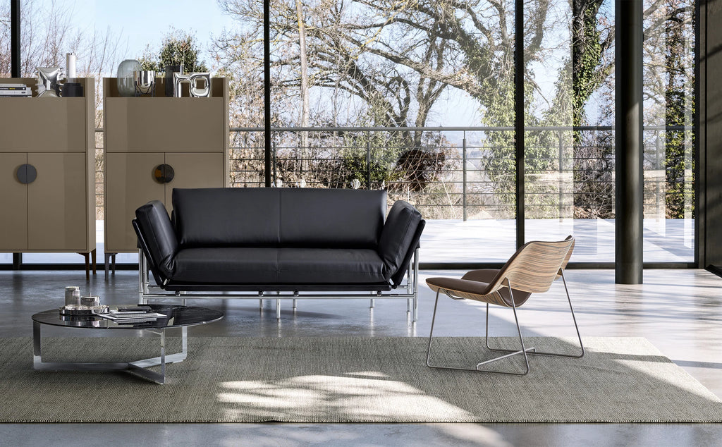 Fodera di ricambio, copridivano per Dema Sofa Rataplan in tessuto o pelle, classico del design