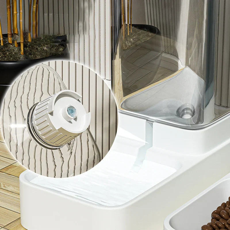 Jasper | Automatischer Futter- und Wasserspender für Haustiere
