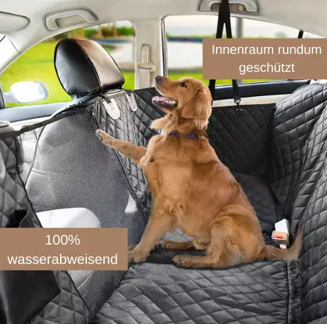 Wasserfeste Hunde-Autodecke für Rückbank & Kofferraum – Perfekter Schutz beim Transport