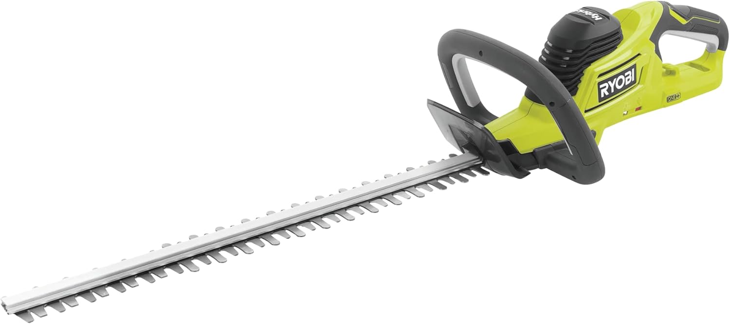 18 V ONE+ Akku-Heckenschere RY18HT50A-0 (Schnittgeschwindigkeit 1350 U/min, Messerlnge 50 cm, 24 mm Messerabstand, ohne Akku & Ladegert im Karton), Grün