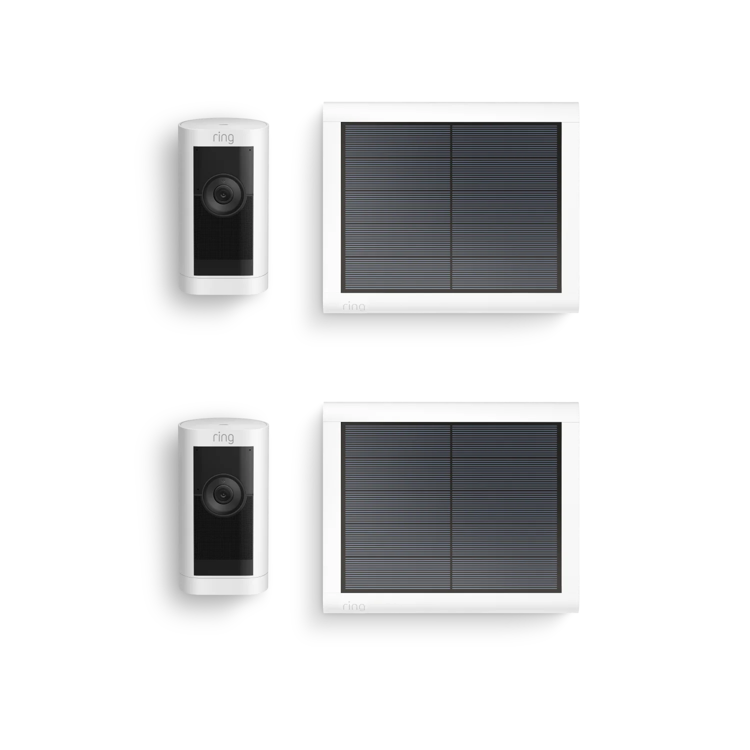 2er-Set Auenkamera Pro Solar (Stick Up Cam Pro)