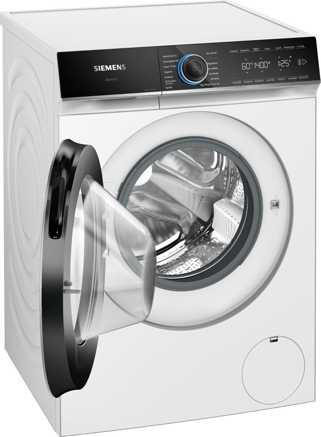 Siemens WM14N223 Lavatrice iQ300, Carica Frontale, 7kg di Capacità, 1400 Giri/min, speedPack L, Display LED, Programma Outdoor, Bianca, 60cm