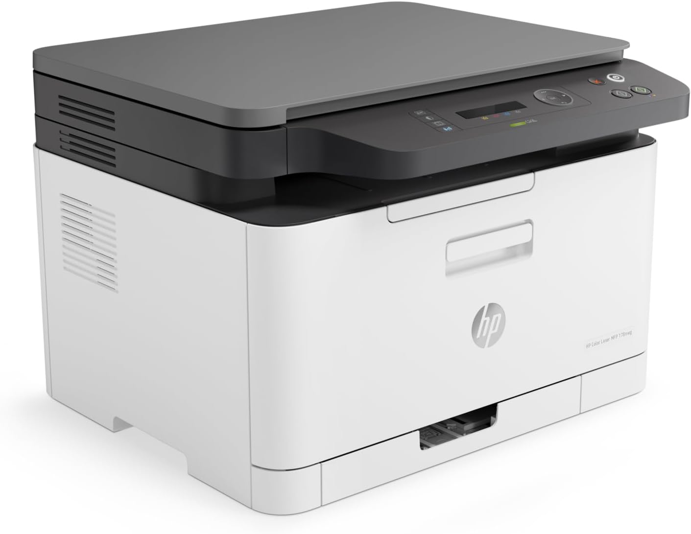 HP Color Laser MFP 179fwg Stampante multifunzione laser a colori, Stampa, Copia, Scansione, Fax, Alimentatore automatico di documenti, Wi-Fi, Ethernet, USB, App HP Smart