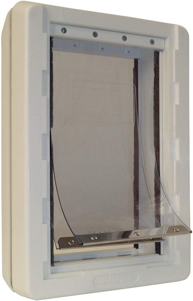Perfect Pet La porta per cani ad alta efficienza energetica per tutte le stagioni, taglia super grande, sportello da 38,1 x 59,7 cm