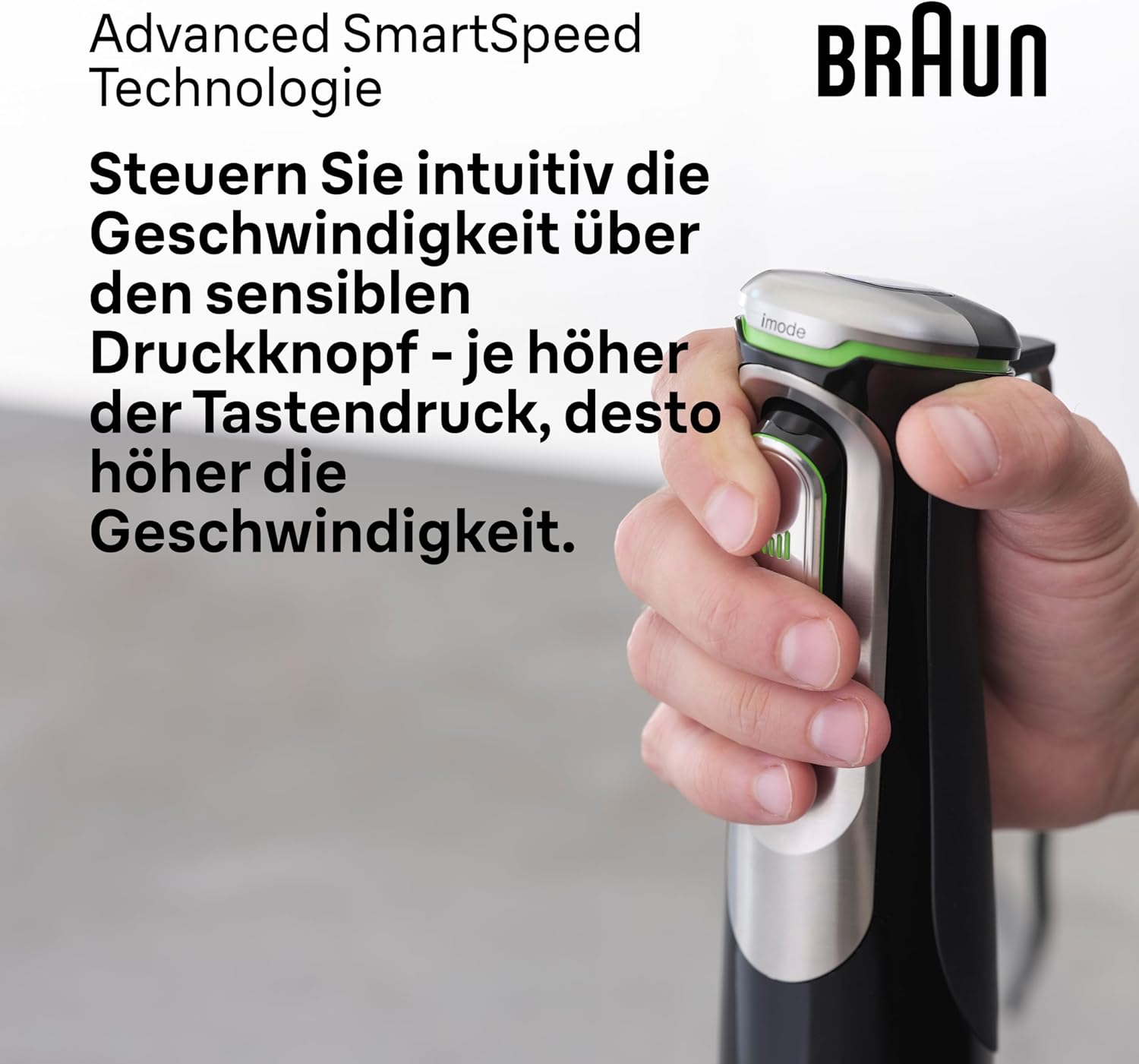 Braun MultiQuick 9 MQ 9187XLI – 5-in-1 Stabmixer mit Küchenmaschinen-Aufsatz, Zerkleinerer, Kartoffel- & Gemüsestampfer & Schneebesen, stufenlose Geschwindigkeitseinstellung, 1200 W, Schwarz/Edelstahl