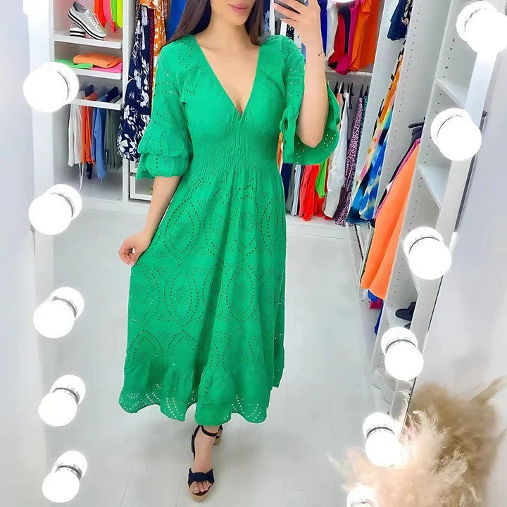 Annina - Abito scollo a V