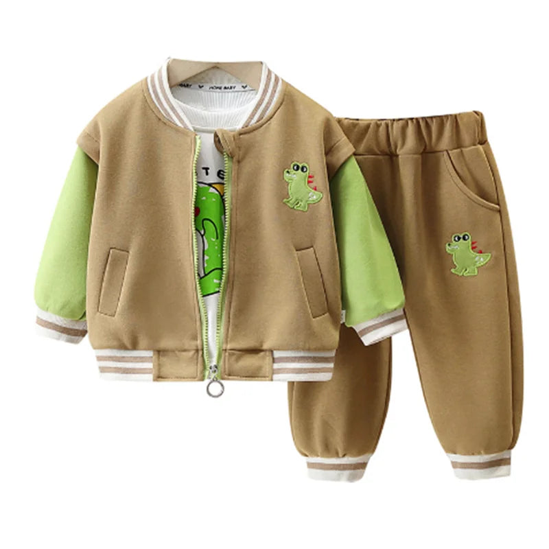 Mini Fashion - Dinosauro casual - Set da 3 pezzi