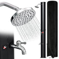Sonnewelt Solardusche 35L Solardusche Gartendusche Inkl. Schutzhaube