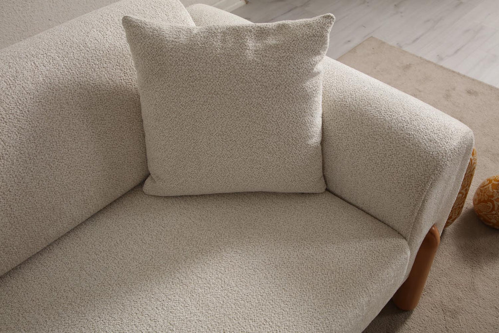 Divano Letto Lyke a 3 Posti - Crema