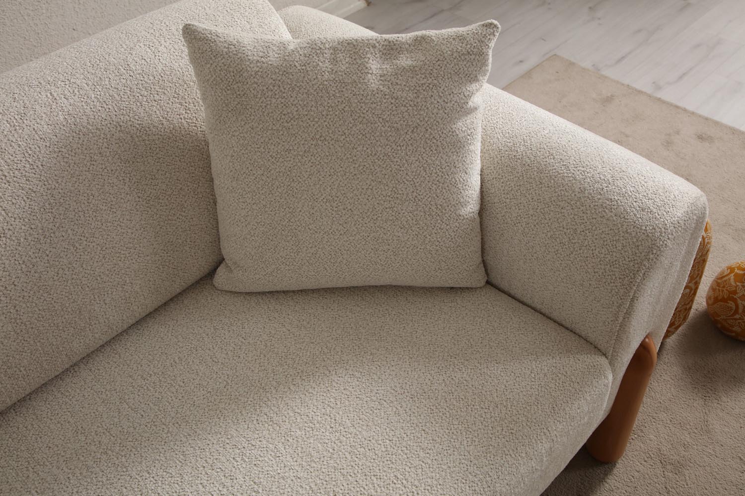 Divano Letto Lyke a 3 Posti - Crema