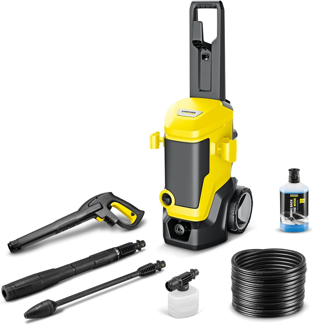Idropulitrice Kärcher K 7 Premium Power Flex, Pressione: max. 180 bar, Portata: 600 l/h, Resa per area: 60 m²/h, Peso: 17,9 kg, Tubo flessibile ad alta pressione, Lancia mangiasporco, Lancia Vario Power