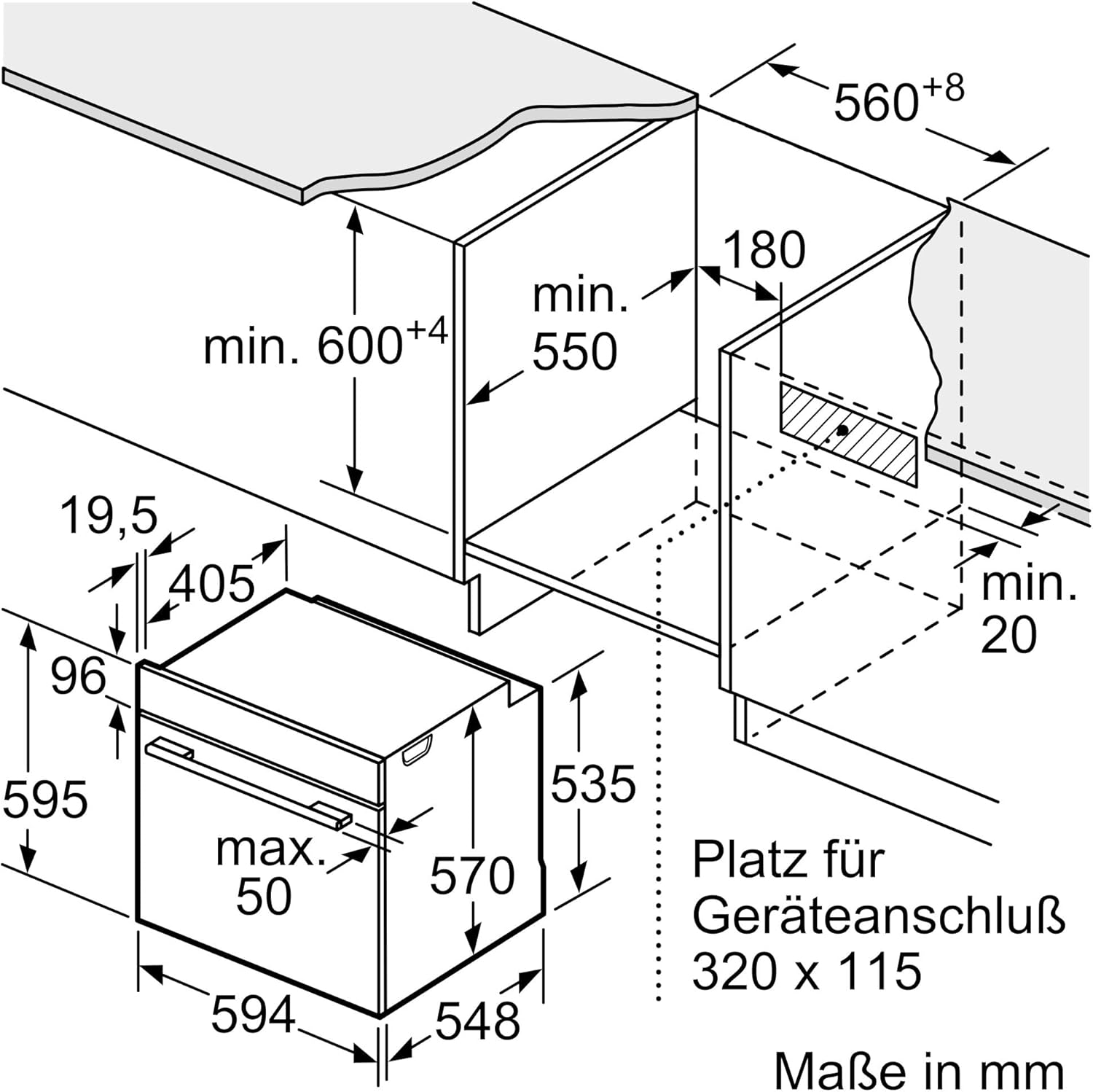 NEFF EDX442, Set composto da E1ECD0AN0, N 30, Forno da incasso con CircoTherm, 60 x 60 cm, Acciaio inossidabile e M13R42N2, N 50, Piano cottura elettrico controllato dal forno, 60 cm, Nero, con cornice a filo