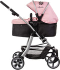 Daisy Chain Connect-5-in-1-Puppenwagen – Empfohlen für Kinder zwischen 4 und 8 Jahren. (Classic Pink)