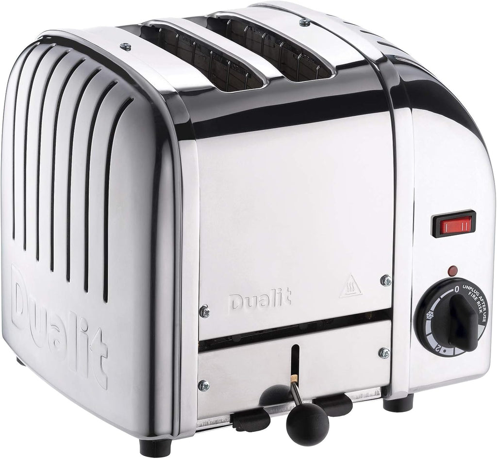 Tostapane Dualit 20245 Classic 2 fette Vario, 1200 W, Acciaio inossidabile lucidato