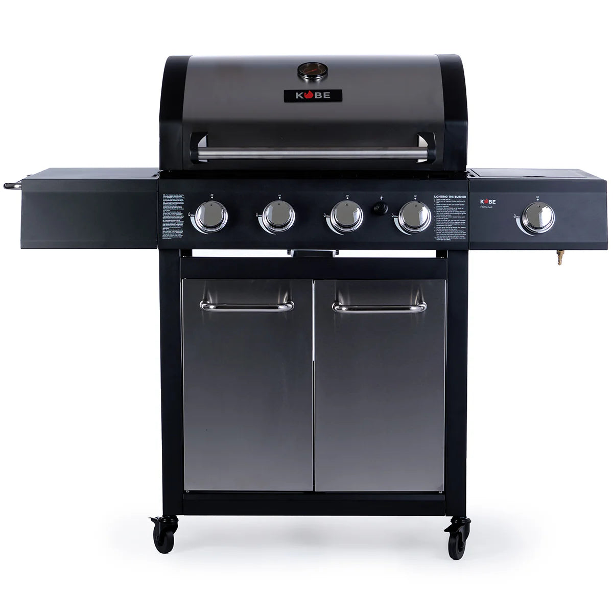KOBE Gasgrill PRIMA 4+1, 146x121x57cm