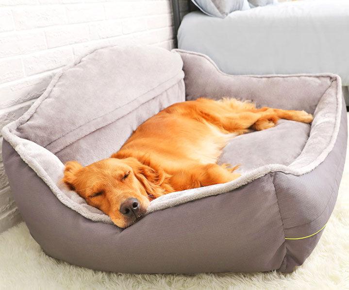 Luxurises Hunde-Kuschelbett für optimalen Komfort