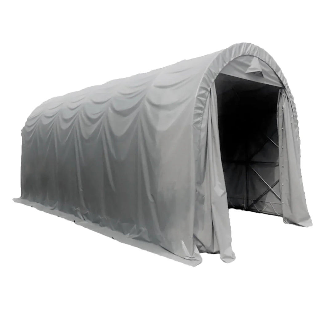 Fornorth Zeltgarage 4x8m, Hellgrau